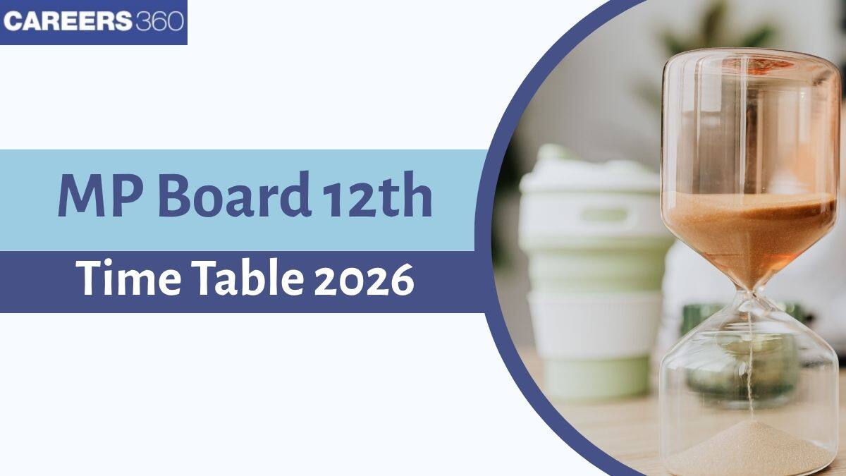 MP Board 12th Time Table 2026 Out: Check MPBSE Class 12 Exam Dates